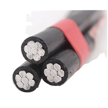 0.6/1kv Aluminum Cable XLPE  PE PVC Insulated Electric Suppliers Conch Triplex Abc Cable Xlpe Insulated